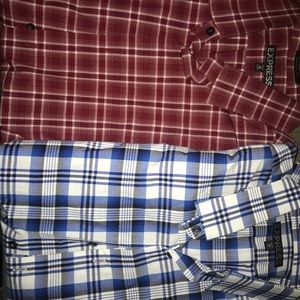 Lot of 13 XL Express L/S Dress Shirts, Men’s